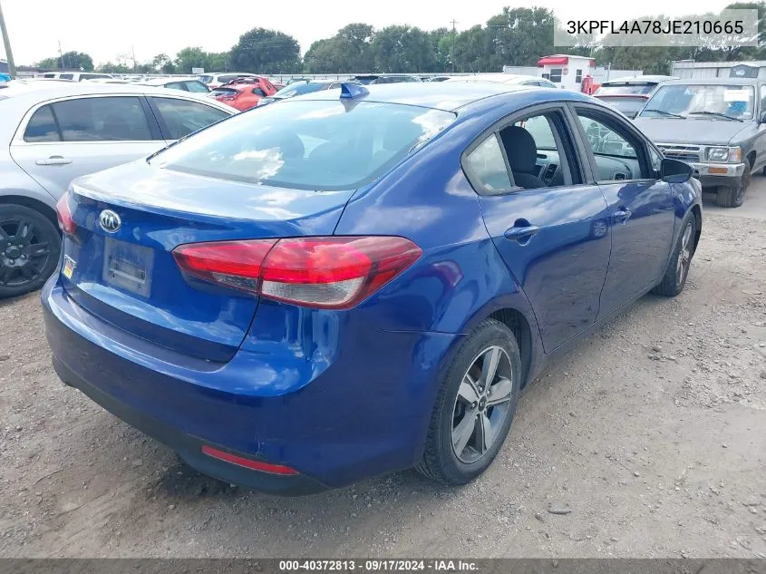 3KPFL4A78JE210665 2018 Kia Forte Lx