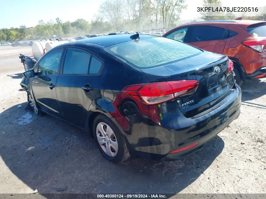 3KPFL4A78JE220516 2018 Kia Forte Lx