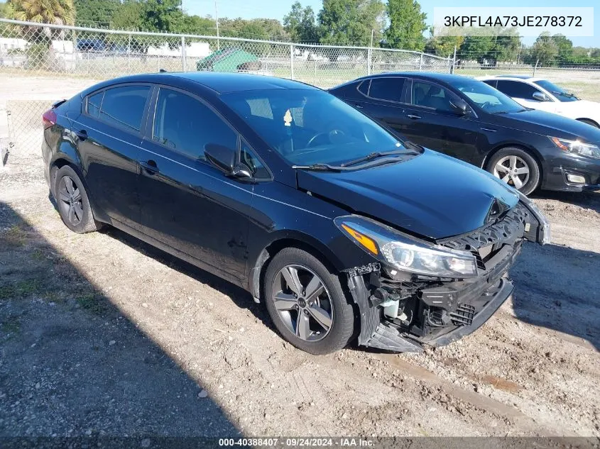 2018 Kia Forte Lx/S VIN: 3KPFL4A73JE278372 Lot: 40388407