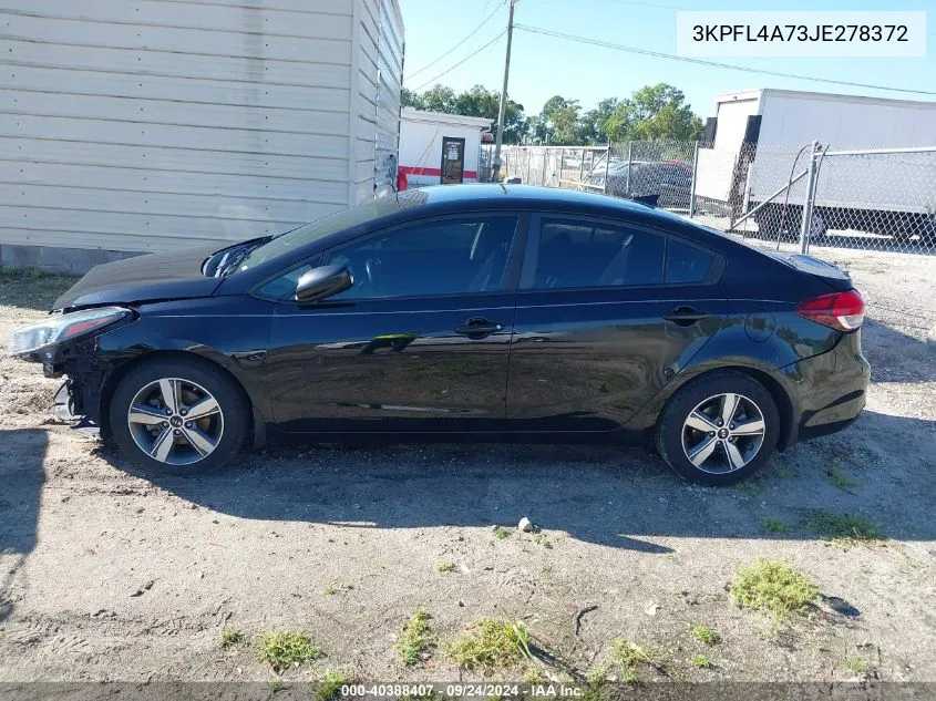 2018 Kia Forte Lx/S VIN: 3KPFL4A73JE278372 Lot: 40388407