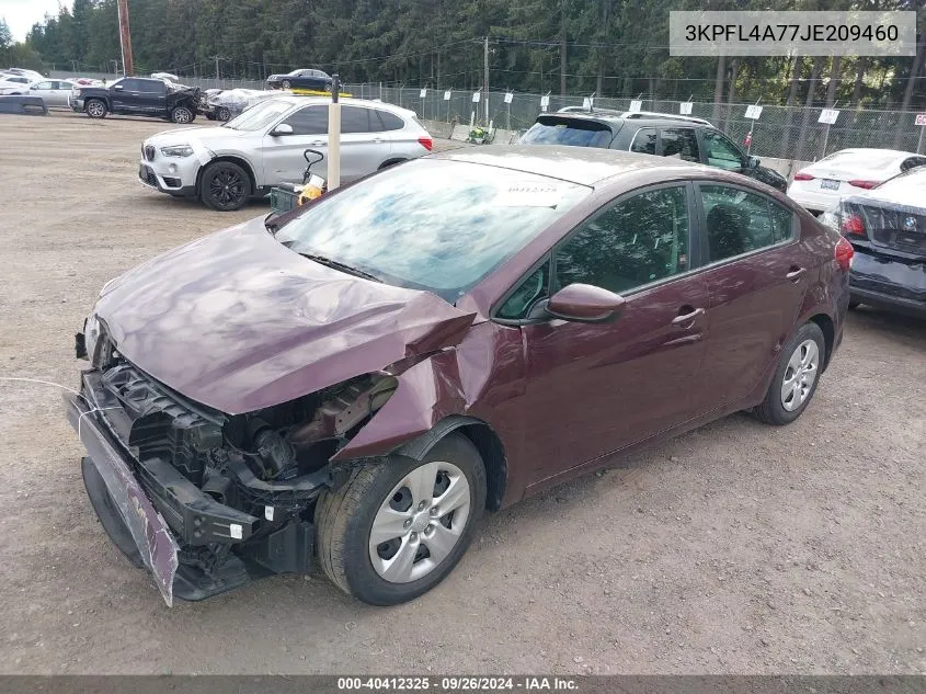 2018 Kia Forte Lx VIN: 3KPFL4A77JE209460 Lot: 40412325