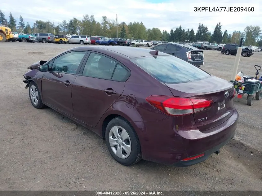 3KPFL4A77JE209460 2018 Kia Forte Lx