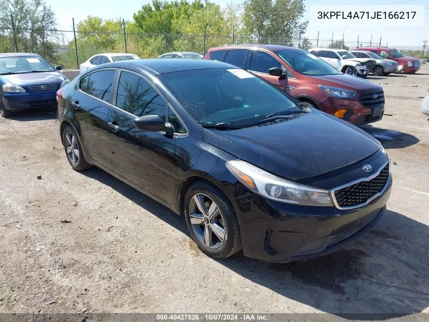 2018 Kia Forte Lx VIN: 3KPFL4A71JE166217 Lot: 40427526