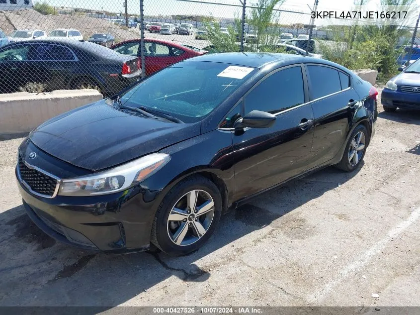 2018 Kia Forte Lx VIN: 3KPFL4A71JE166217 Lot: 40427526