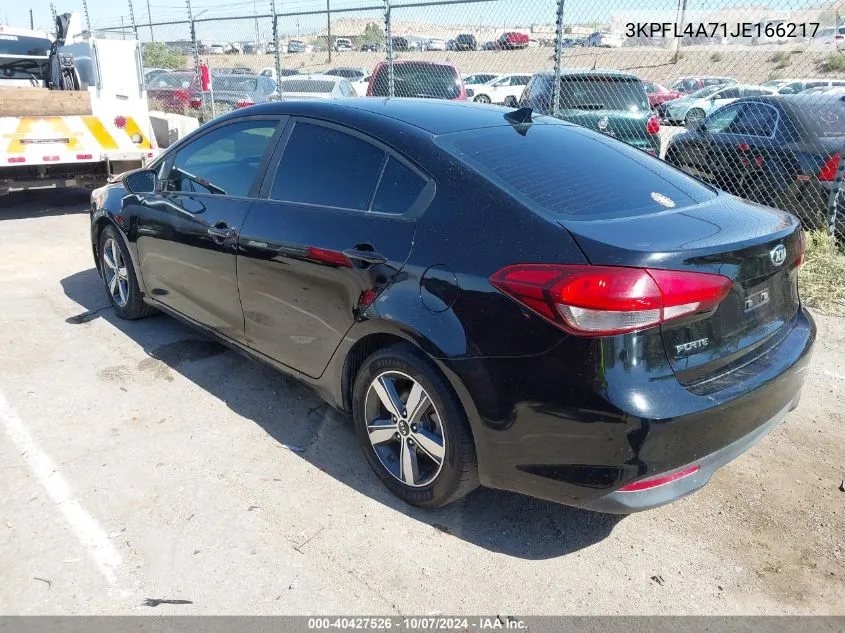 2018 Kia Forte Lx VIN: 3KPFL4A71JE166217 Lot: 40427526