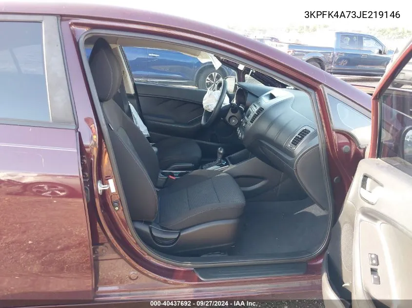 3KPFK4A73JE219146 2018 Kia Forte Lx