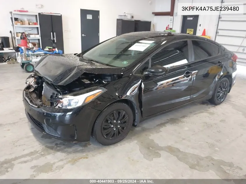 3KPFK4A75JE239480 2018 Kia Forte Lx