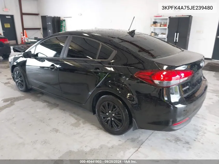 2018 Kia Forte Lx VIN: 3KPFK4A75JE239480 Lot: 40441903