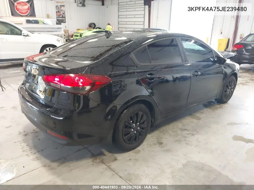 2018 Kia Forte Lx VIN: 3KPFK4A75JE239480 Lot: 40441903