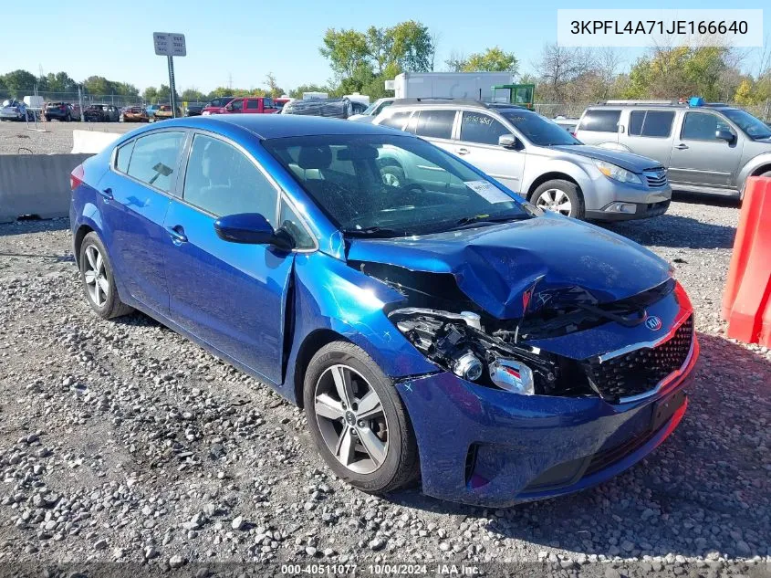 3KPFL4A71JE166640 2018 Kia Forte Lx