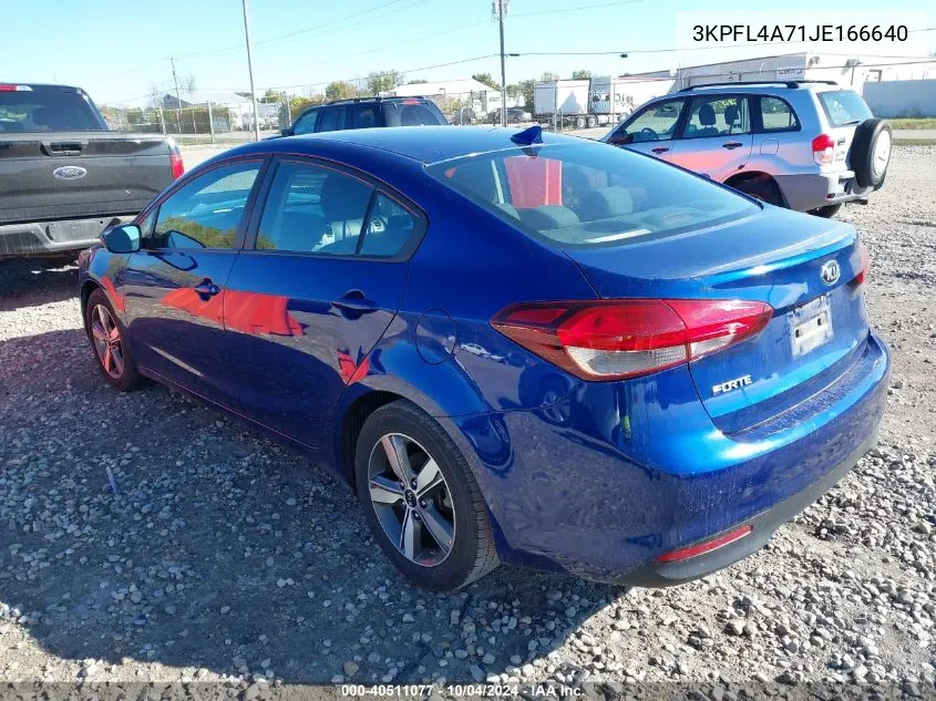 3KPFL4A71JE166640 2018 Kia Forte Lx