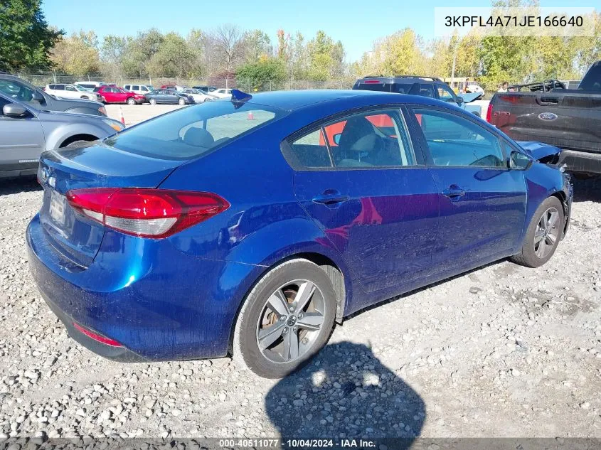 3KPFL4A71JE166640 2018 Kia Forte Lx