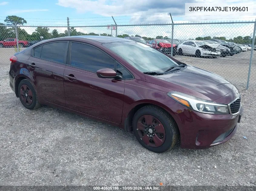 2018 Kia Forte Lx VIN: 3KPFK4A79JE199601 Lot: 40535198