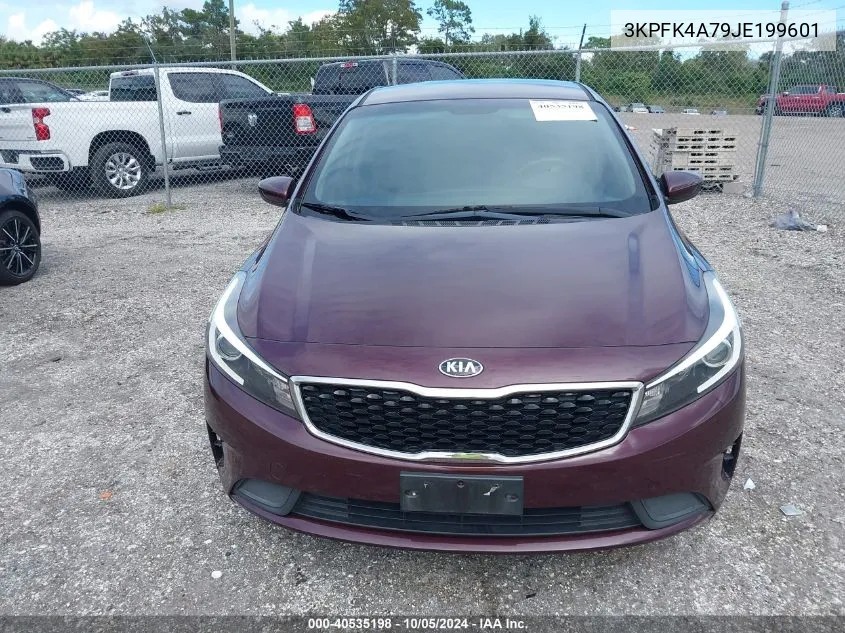 3KPFK4A79JE199601 2018 Kia Forte Lx