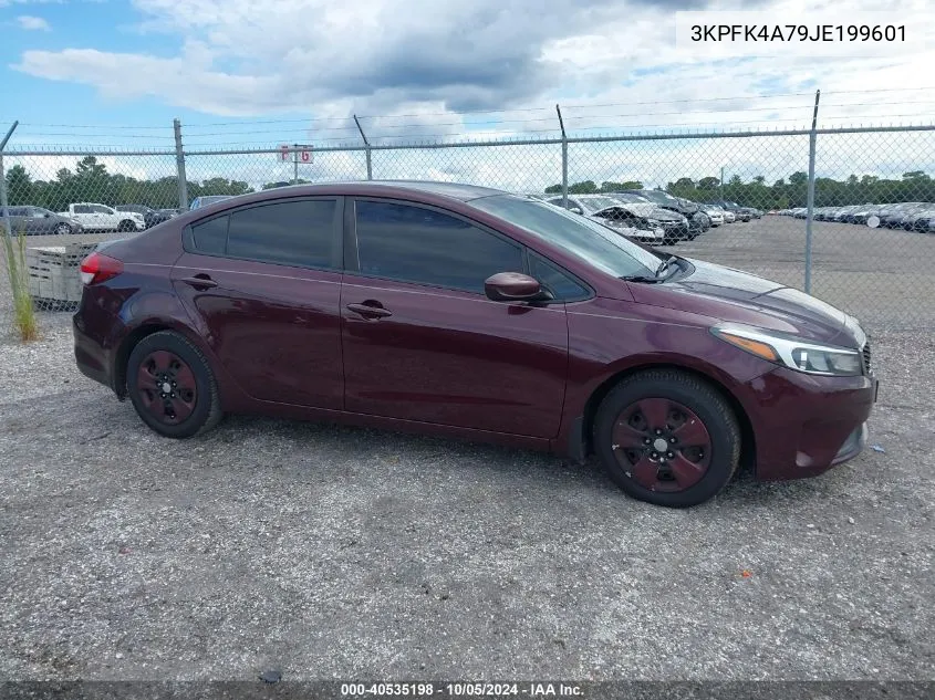 3KPFK4A79JE199601 2018 Kia Forte Lx