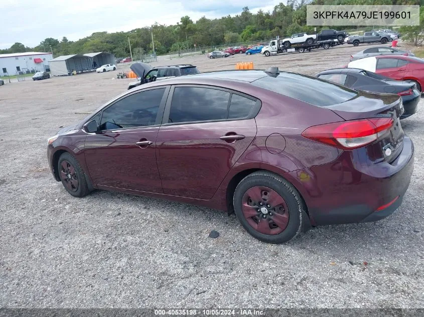 2018 Kia Forte Lx VIN: 3KPFK4A79JE199601 Lot: 40535198