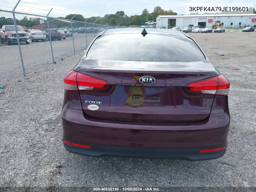 2018 Kia Forte Lx VIN: 3KPFK4A79JE199601 Lot: 40535198