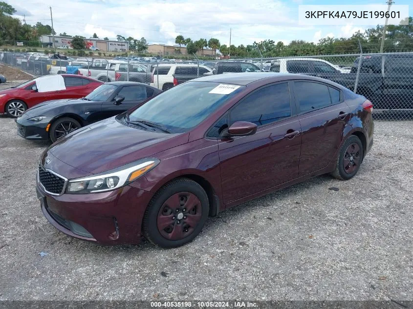 2018 Kia Forte Lx VIN: 3KPFK4A79JE199601 Lot: 40535198