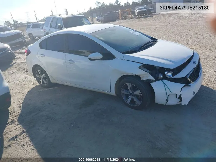 2018 Kia Forte S VIN: 3KPFL4A79JE215180 Lot: 40662098