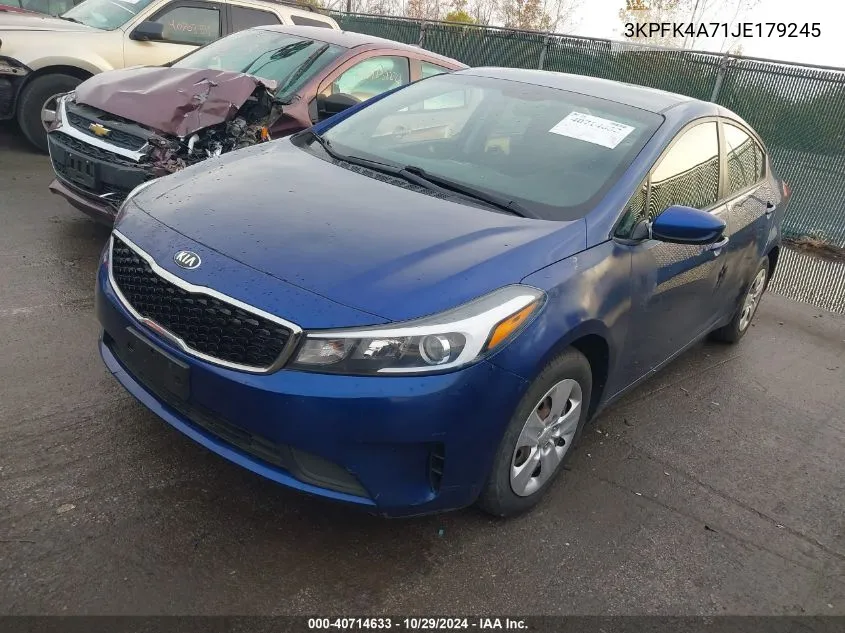 3KPFK4A71JE179245 2018 Kia Forte Lx