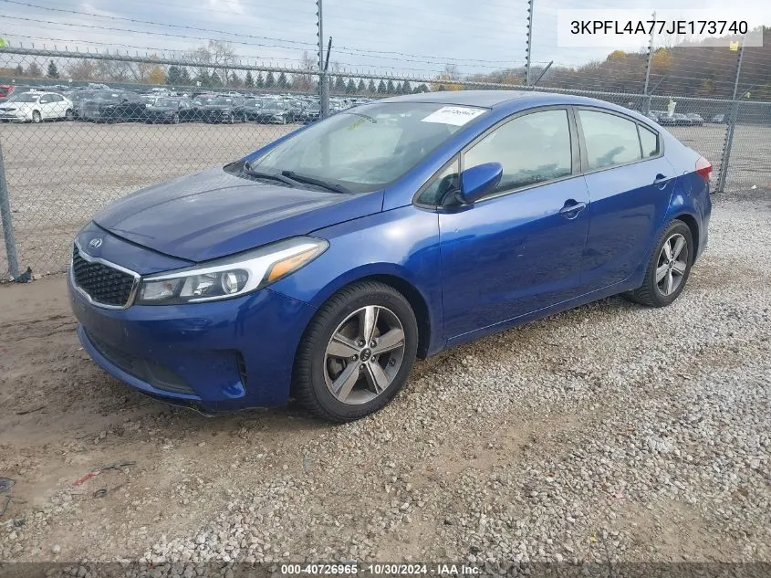 3KPFL4A77JE173740 2018 Kia Forte Lx