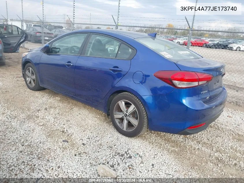 3KPFL4A77JE173740 2018 Kia Forte Lx