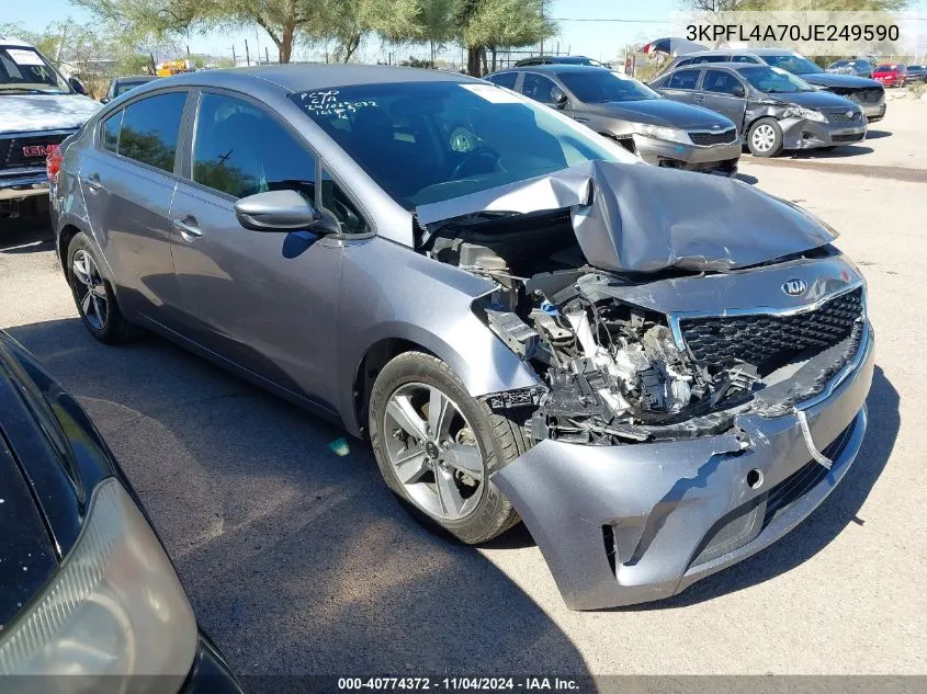 3KPFL4A70JE249590 2018 Kia Forte S