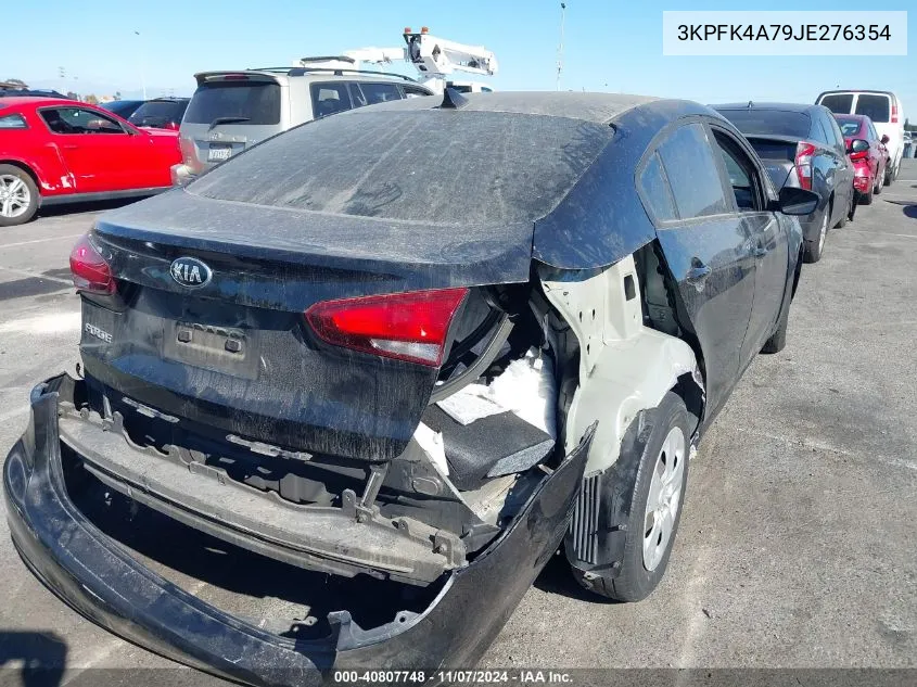 2018 Kia Forte Lx VIN: 3KPFK4A79JE276354 Lot: 40807748