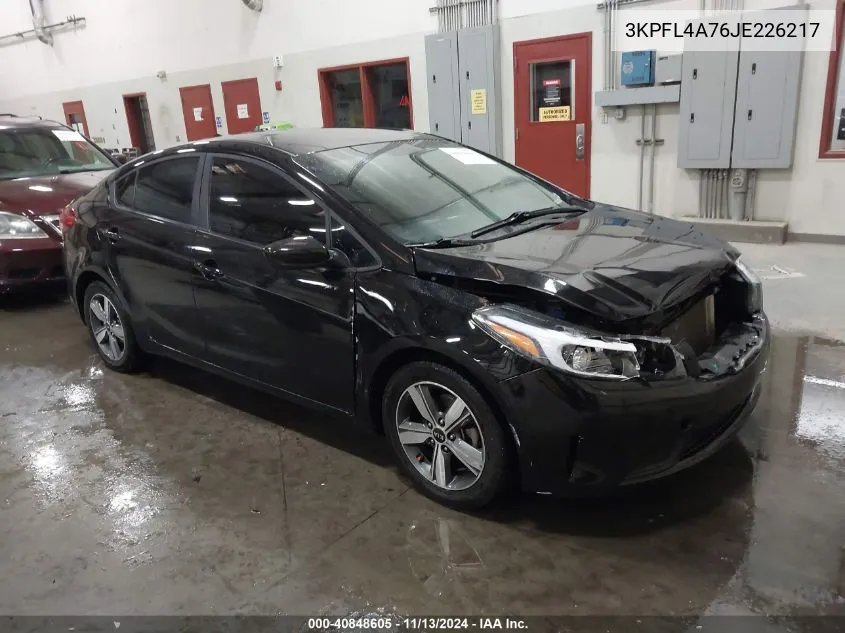 2018 Kia Forte Lx VIN: 3KPFL4A76JE226217 Lot: 40848605