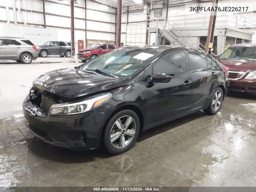 2018 Kia Forte Lx VIN: 3KPFL4A76JE226217 Lot: 40848605