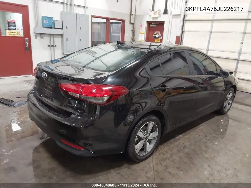 2018 Kia Forte Lx VIN: 3KPFL4A76JE226217 Lot: 40848605