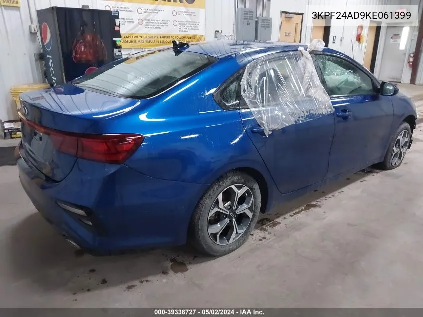 3KPF24AD9KE061399 2019 Kia Forte Lxs