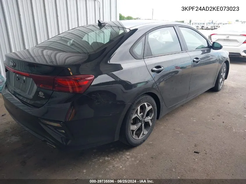 3KPF24AD2KE073023 2019 Kia Forte Lxs