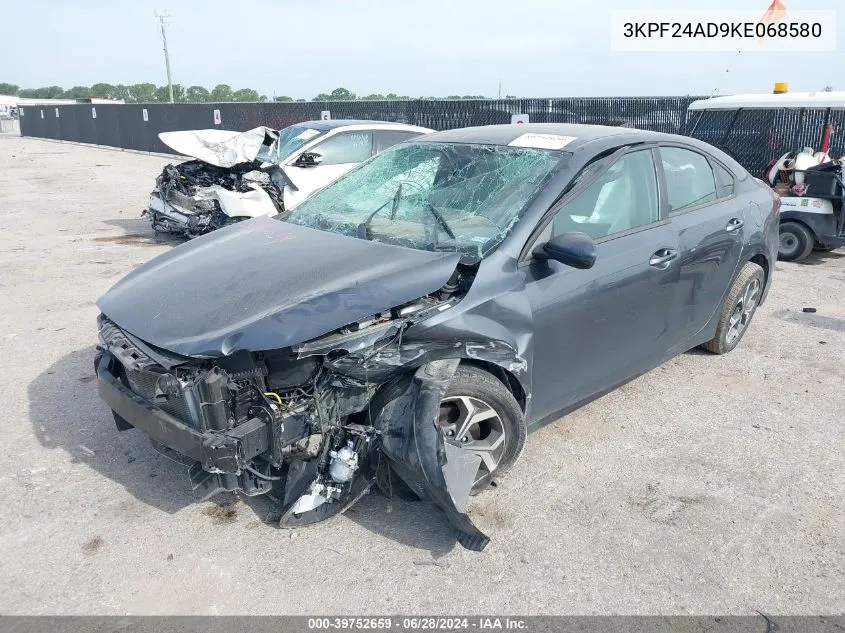 3KPF24AD9KE068580 2019 Kia Forte Lxs