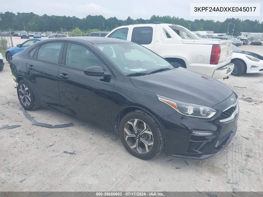 3KPF24ADXKE045017 2019 Kia Forte Lxs