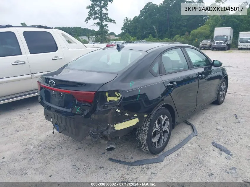 2019 Kia Forte Lxs VIN: 3KPF24ADXKE045017 Lot: 39850602