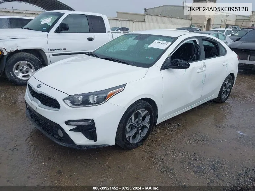 2019 Kia Forte Fe/Lx/Lxs VIN: 3KPF24AD5KE095128 Lot: 39921452