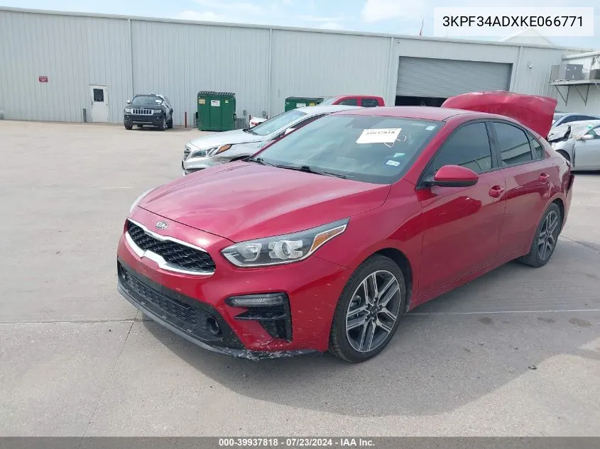 3KPF34ADXKE066771 2019 Kia Forte S