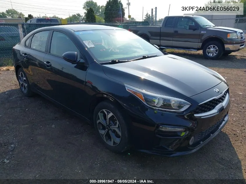 2019 Kia Forte Lxs VIN: 3KPF24AD6KE056029 Lot: 39961947