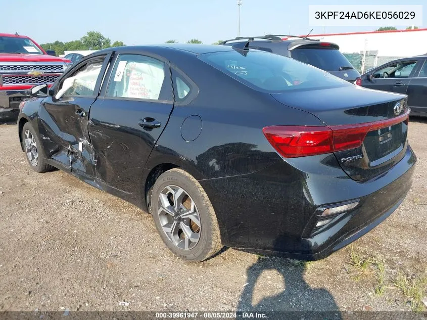 2019 Kia Forte Lxs VIN: 3KPF24AD6KE056029 Lot: 39961947