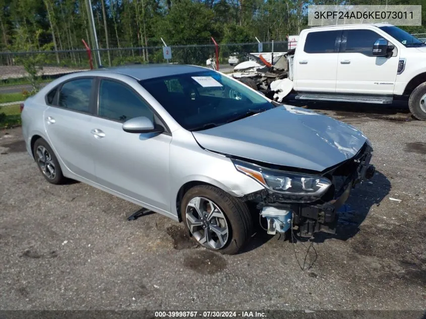 2019 Kia Forte Lxs VIN: 3KPF24AD6KE073011 Lot: 39998757