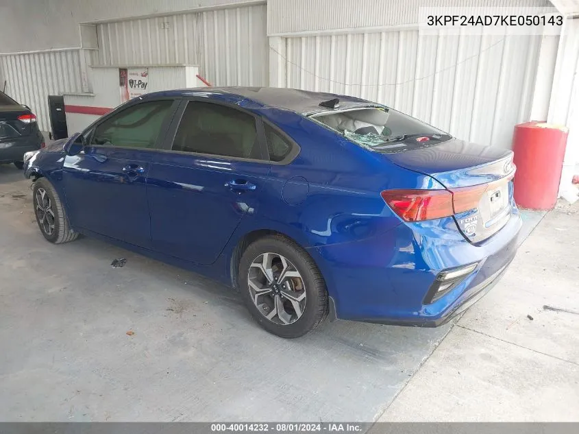 3KPF24AD7KE050143 2019 Kia Forte Lxs