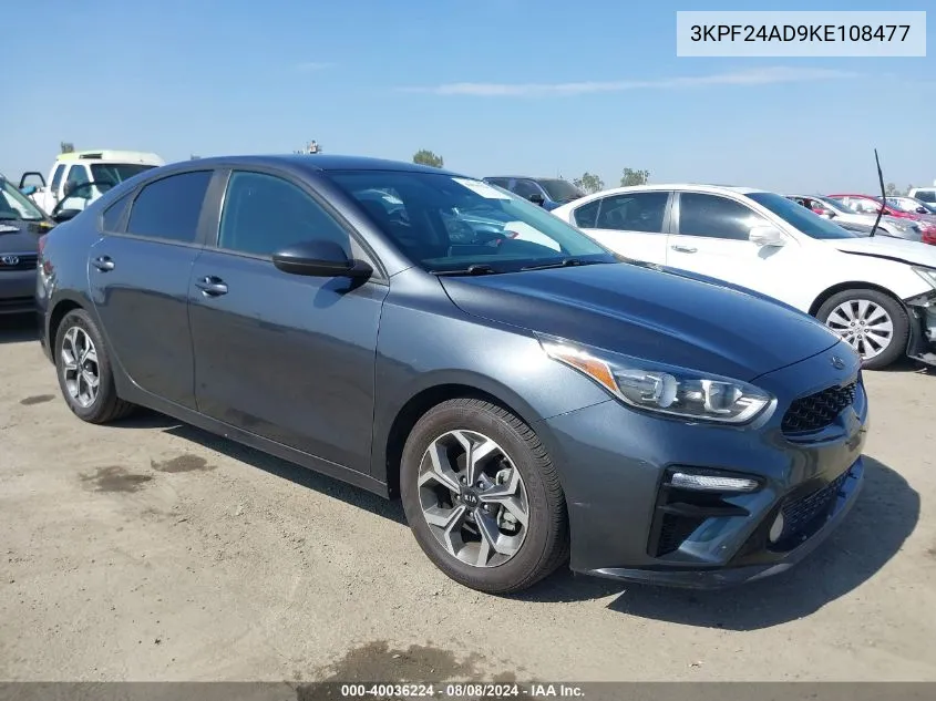 3KPF24AD9KE108477 2019 Kia Forte Lxs