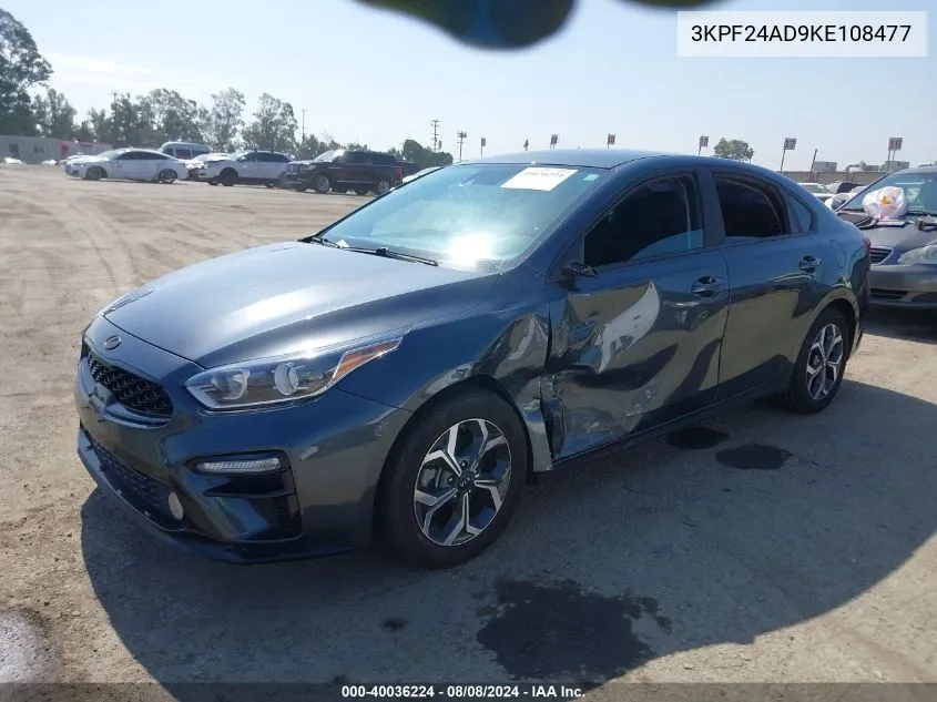 2019 Kia Forte Lxs VIN: 3KPF24AD9KE108477 Lot: 40036224