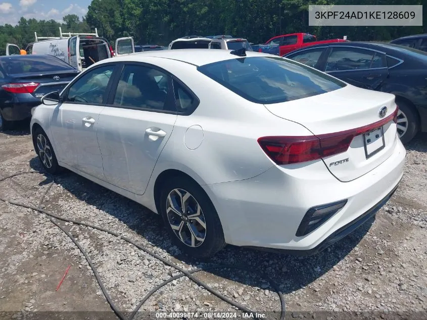 2019 Kia Forte Lxs VIN: 3KPF24AD1KE128609 Lot: 40099674