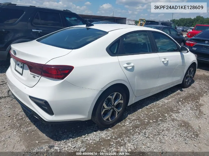 3KPF24AD1KE128609 2019 Kia Forte Lxs