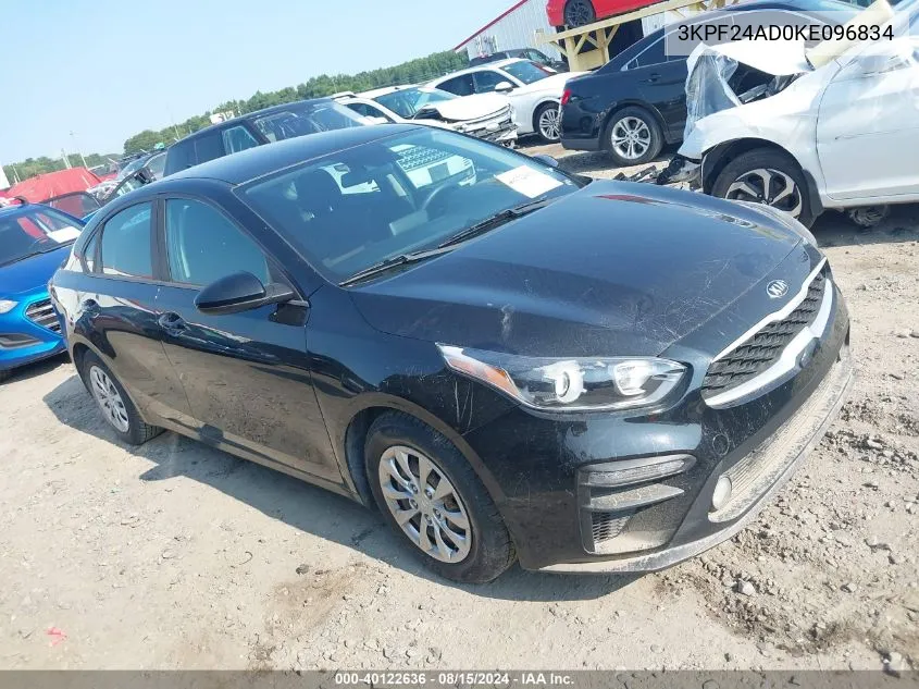 3KPF24AD0KE096834 2019 Kia Forte Fe