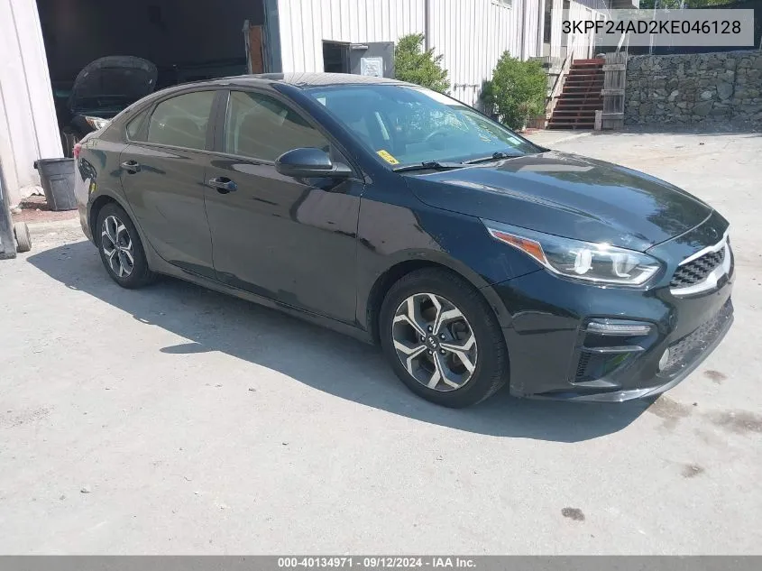 2019 Kia Forte Lxs VIN: 3KPF24AD2KE046128 Lot: 40134971