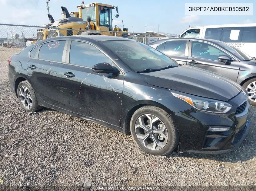 2019 Kia Forte Lxs VIN: 3KPF24AD0KE050582 Lot: 40165951