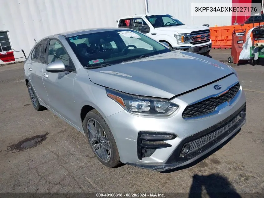 3KPF34ADXKE027176 2019 Kia Forte S